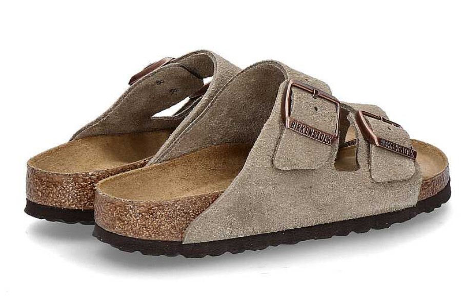 House Slippers | Birkenstock Birkenstock Mules Schmal Arizona Taupe