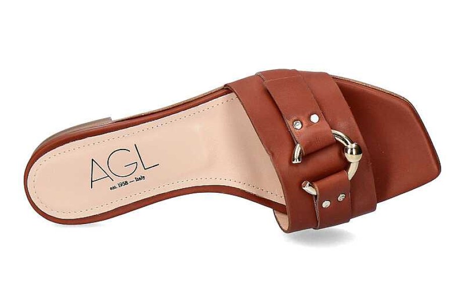 Mules | AGL Attilio Giusti Leombruni Agl Attilio Giusti Leombruni Mules Sheryl Sandal Brandy