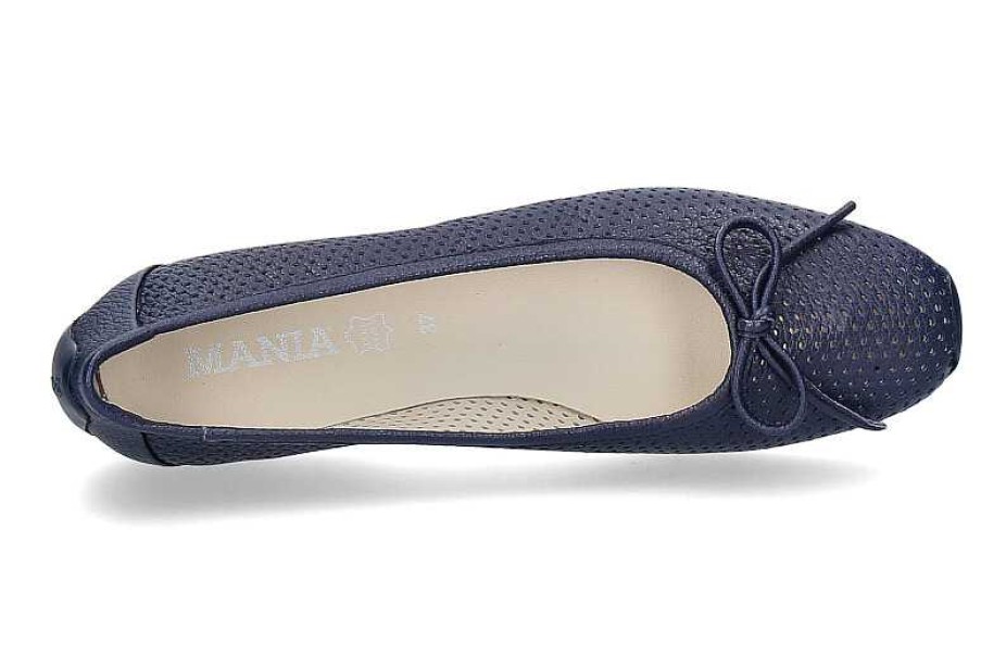 Ballet Flats | Mania Mania Ballerina Perforato Blu (42 )