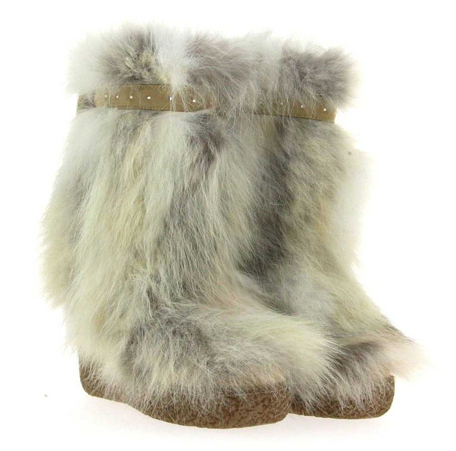 Warm Lining | Diavolezza Diavolezza Fur Boots Coyote