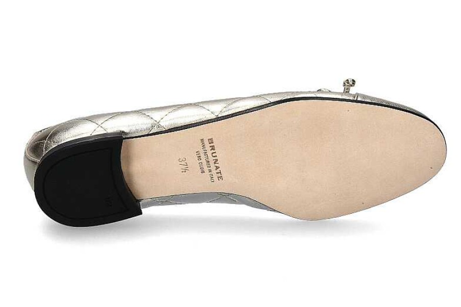 Ballet Flats | Brunate Brunate Ballerina Flex Nados- Platin