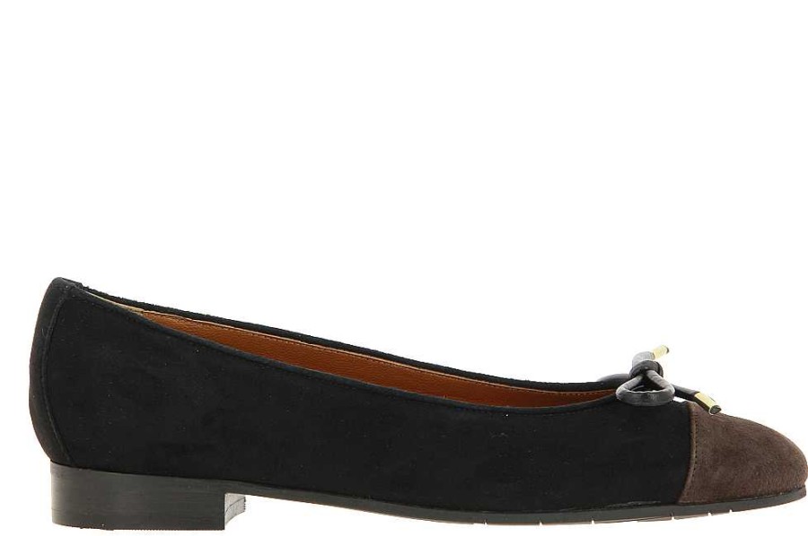 Ballet Flats | ScarpaRossa Scarparossa Ballerina Camoscio Nero T.Moro