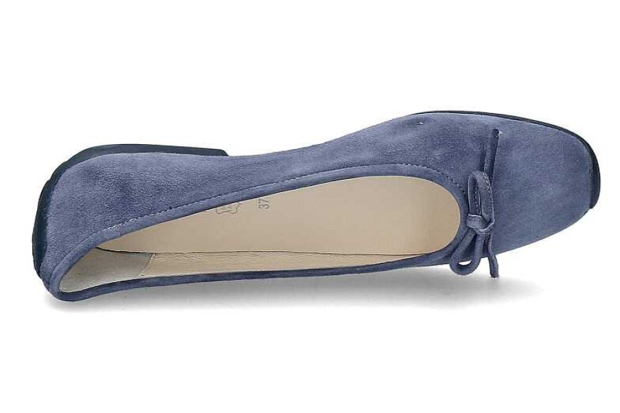 Ballet Flats | Mania Mania Ballerina Camoscio 1088 Jeans