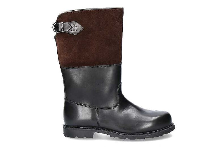 Warm Lining | Ludwig Reiter Ludwig Reiter Boot Maronibrater Black Brown