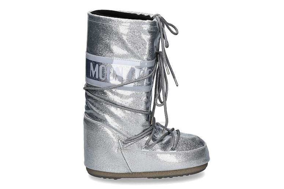 Boots | Moon Boot Moon Boot Snow Boot Icon Glitter- Silber