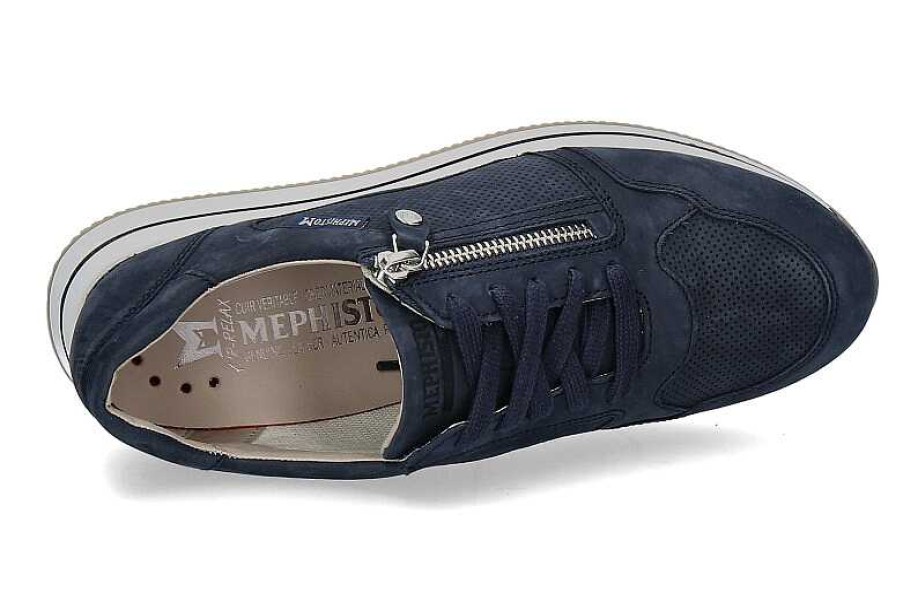 Sneakers | Mephisto Mephisto Sneaker Leenie Jeans Blue