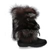 Warm Lining | Oscar Sport Oscar Sport Fur Boots Volpe Black Silver