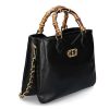 Hand Bags | La Carrie La Carrie Handle Bag Transition Bellows Leather Suede Black