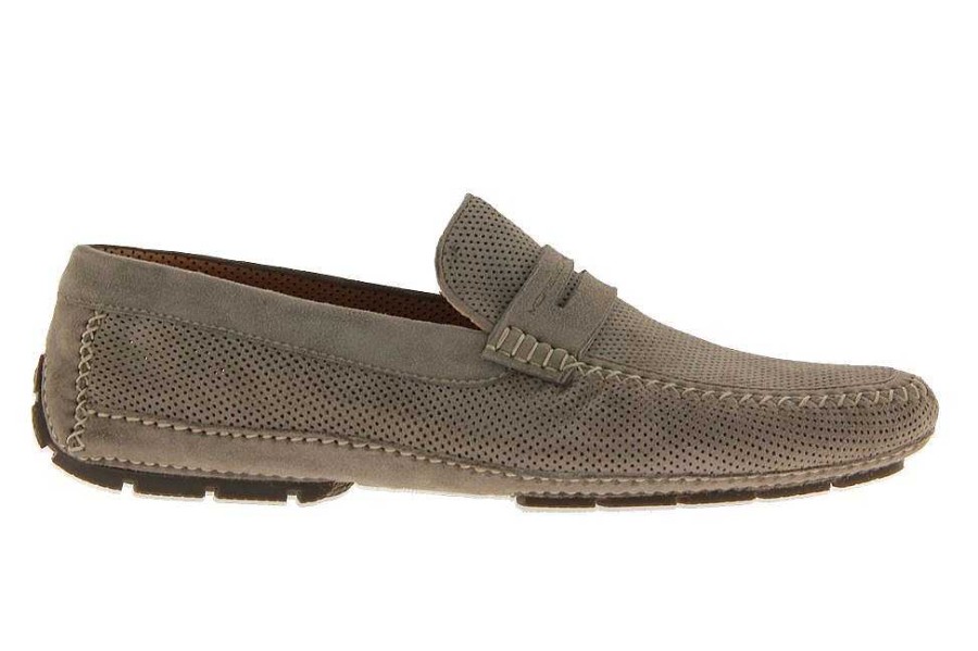 Moccasins | Moreschi Moreschi Moccasin Camoscio Baviera Chiaro