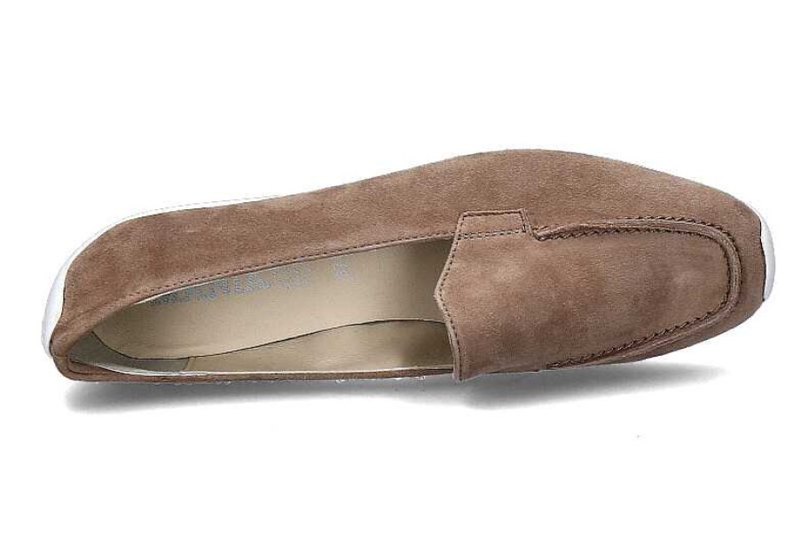 Flats | Mania Mania Slipper Camoscio Taupe