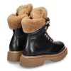 Warm Lining | Camerlengo Camerlengo Lace-Up Boots Lined Princes Gomma- Schwarz