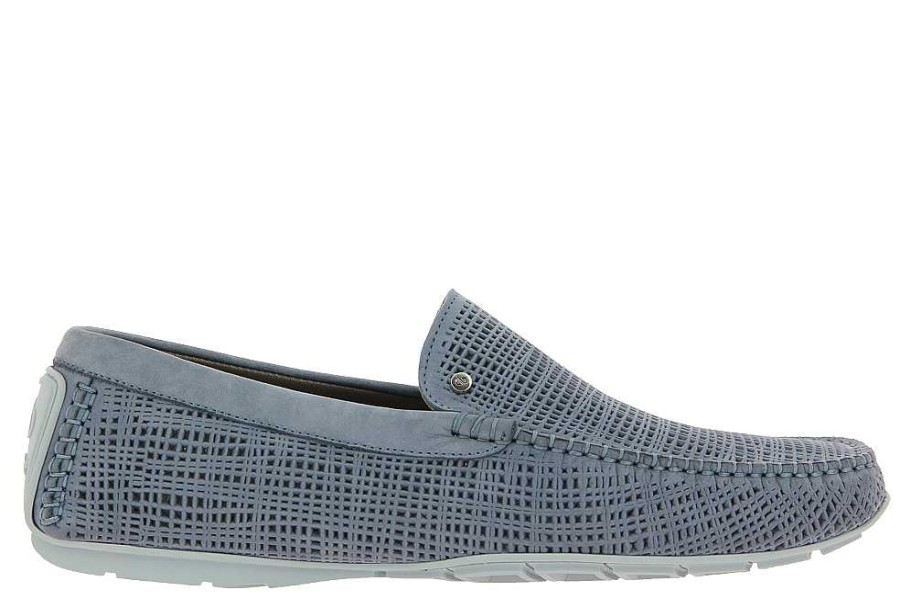 Moccasins | Aldo Brue Aldo Brue Moccasin Nabuk Soft Jeans