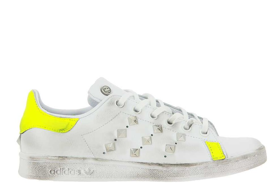 Sneakers | Ballo Da Sola Adidas By Ballodasola Sneaker Stan Smith Fluo Giallo