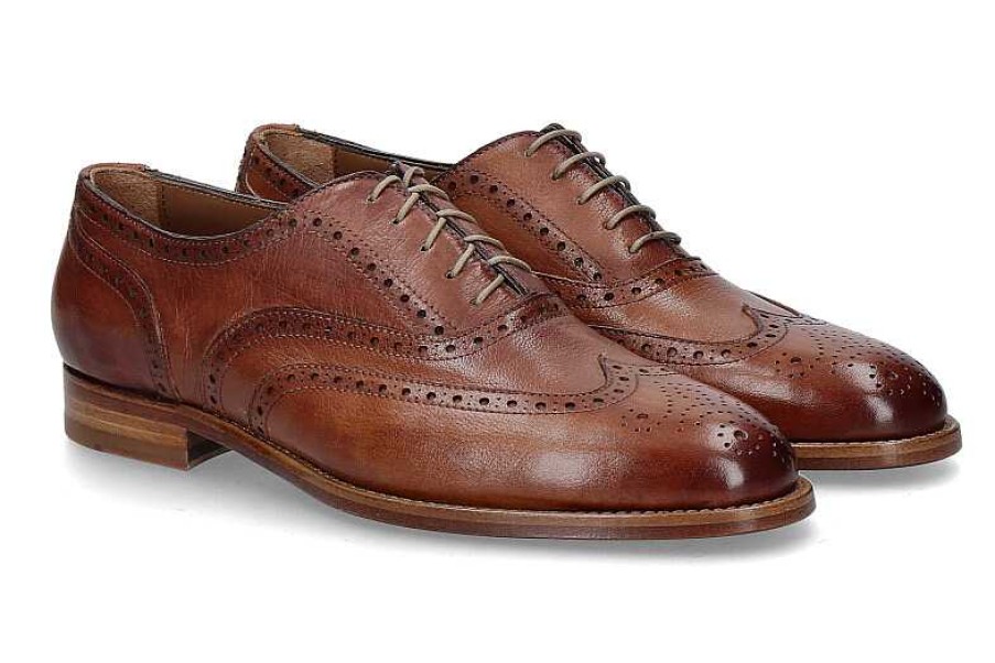 Oxfords | Flecs Flecs Brogues Bufalo Tan Bologna