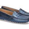 Moccasins | ScarpaRossa Scarparossa Slipper Gomma Shimer Indaco Blue