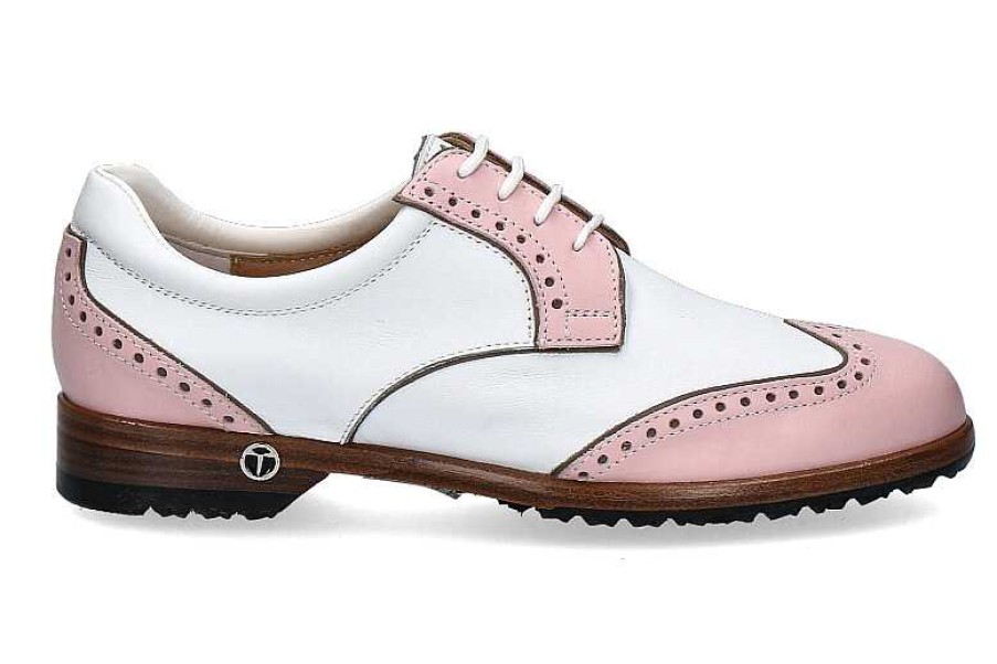 Golf Shoes | Tee Golf Shoes Tee Golf Shoes Damen- Golfschuh Sally Rosa Bianco (38 )