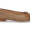 Ballet Flats | Unützer Unutzer Ballerina Raffia Velours- Light Beige