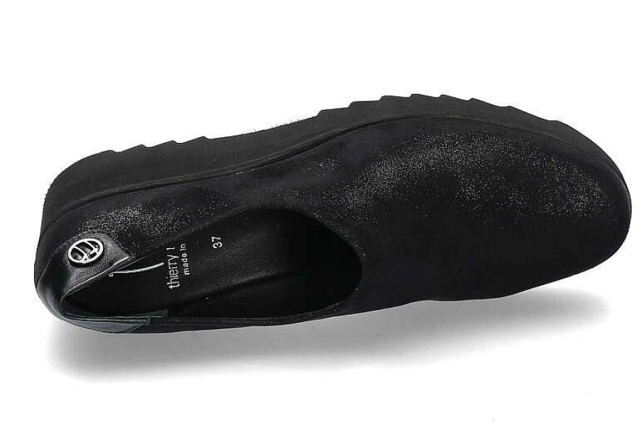 Flats | Thierry Rabotin Thierry Rabotin Platform Slipper T Dream Roxa Nappa Nero