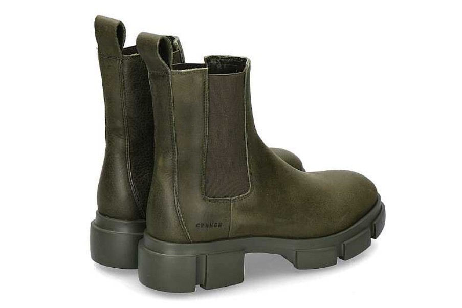 Booties | Copenhagen Copenhagen Ankle Boots Cph570 Khaki- Dunkelgrun