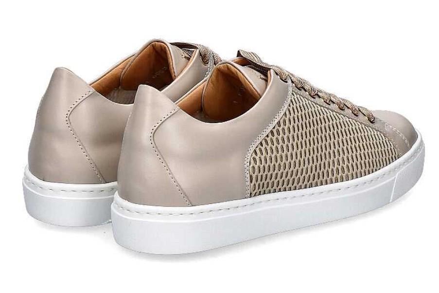 Sneakers | Camerlengo Camerlengo Sneaker Galaxi Tortora Tessuto Rete Beige