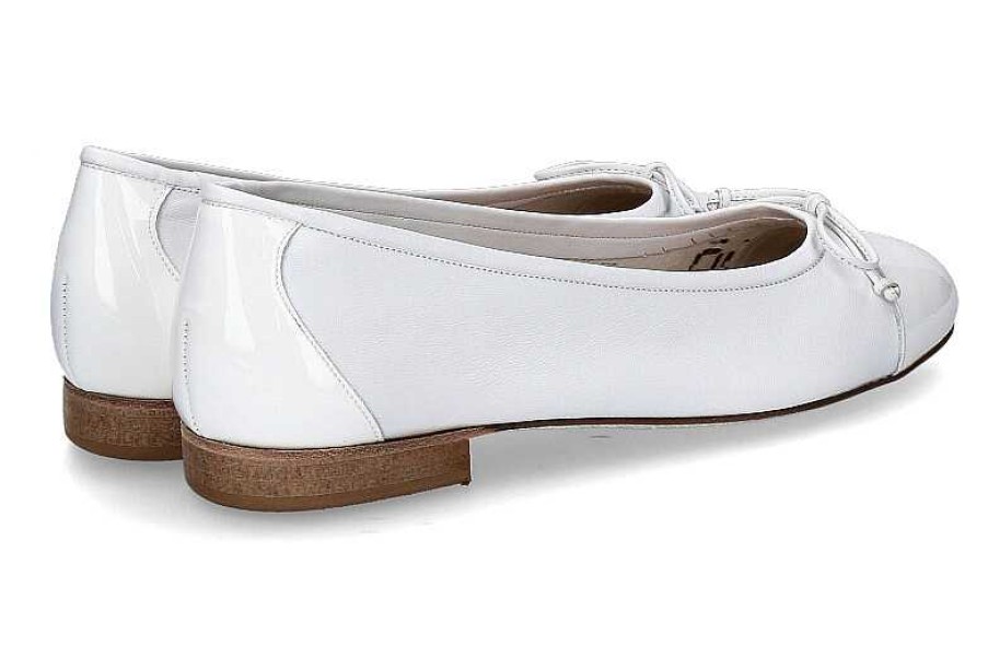 Ballet Flats | Lorbac Lorbac Ballerina Molly Vernice Nappa Bianco