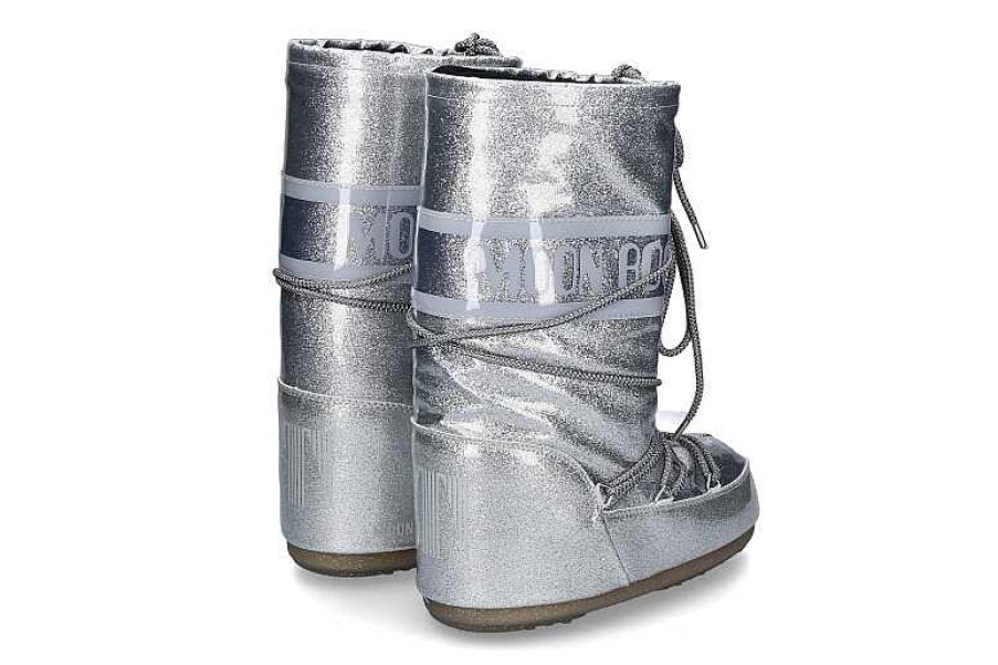 Boots | Moon Boot Moon Boot Snow Boot Icon Glitter- Silber