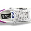 Sneakers | 4B12 4B12 Sneaker Suprime Dbs233- Bianco/Silver/Flok