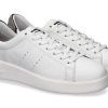 Sneakers | Lola Cruz Lola Cruz Sneaker Nappa Bianco Silver