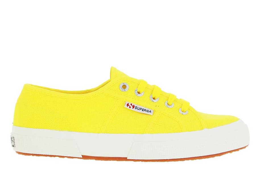 Lace-Up | Superga Superga Damen Sneaker 2750 Cotu Classic Yellow Sunflower