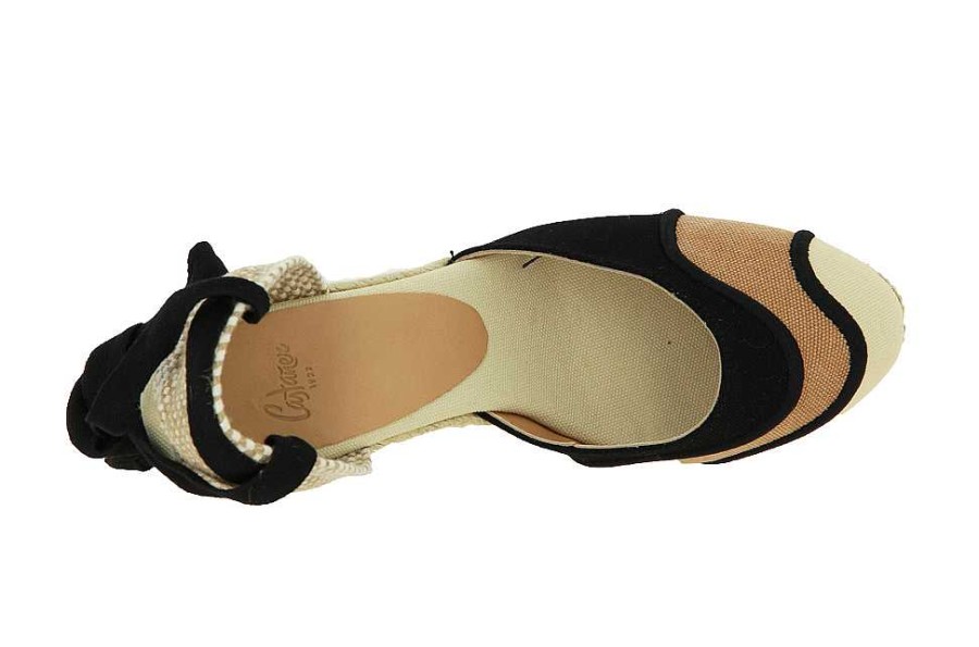 Espadrilles | Castaner Castaner Wedge Sandals Casey Tostado Multicolor