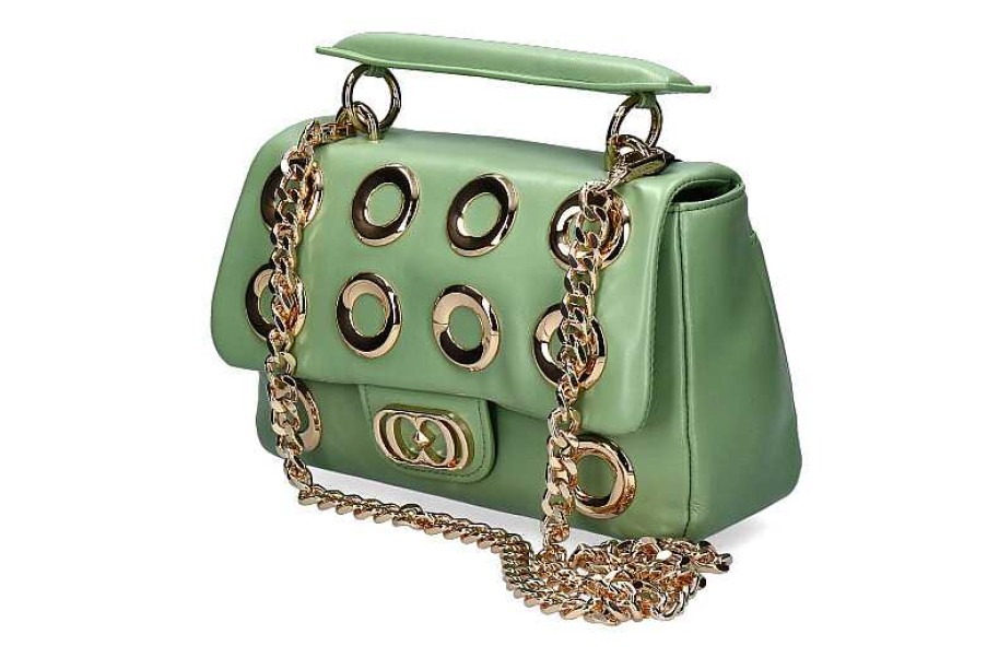 Hand Bags | La Carrie La Carrie Handbag The Eye Stephy Medium Leather Sage