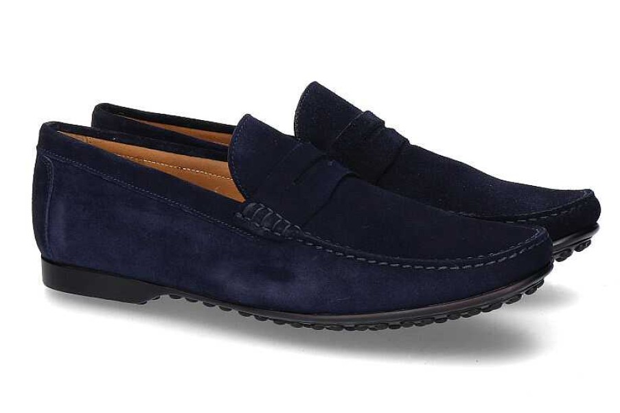 Moccasins | Ludwig Reiter Ludwig Reiter Moccasin Penny Loafer Navy