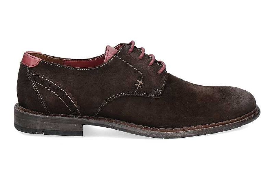 Oxfords | Lloyd Lloyd Lace-Up Gideon Libra Suede Calf T.D.Moro Bordo