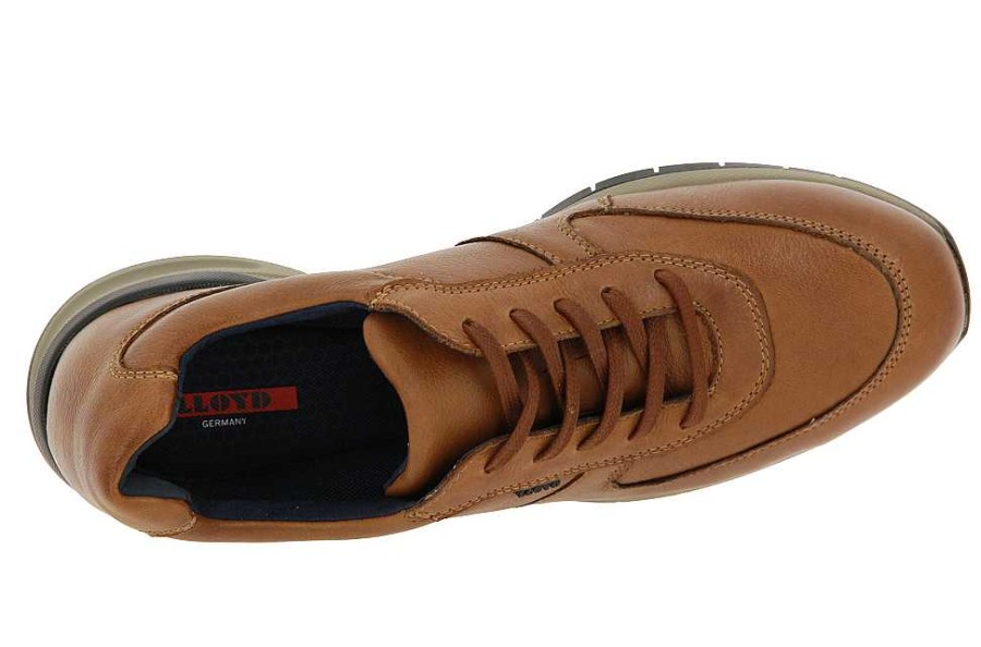 Sneakers | Lloyd Lloyd Sneaker Aberdeen Sahara Calf Whisky