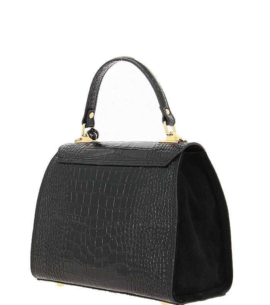 Hand Bags | Carol J. Carol J. Bag Vernice Cocco Nero