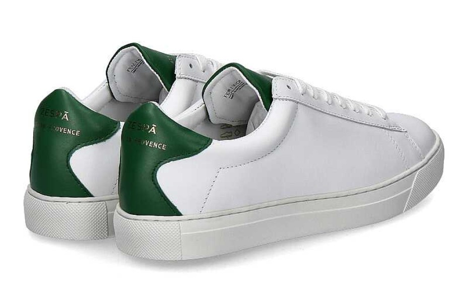 Sneakers | Zespa Zespa Sneaker Woman Apla Nappa White Green