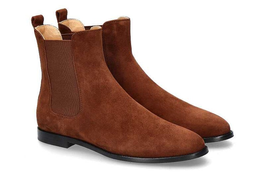 Ankle Boots | Unützer Unutzer Chelsea Boot 47 Cognac Camoscio- Braun