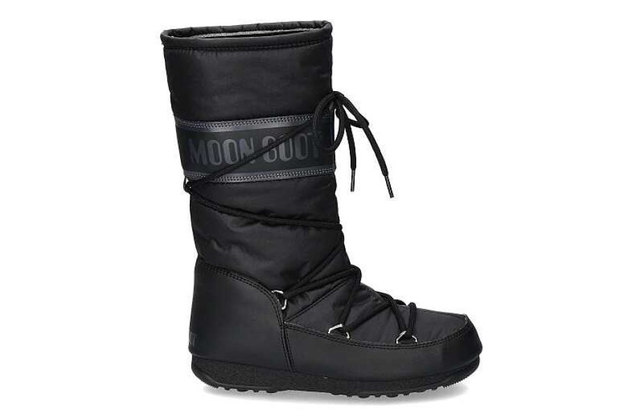 Boots | Moon Boot Moon Boot Snow Boots High Nylon Black