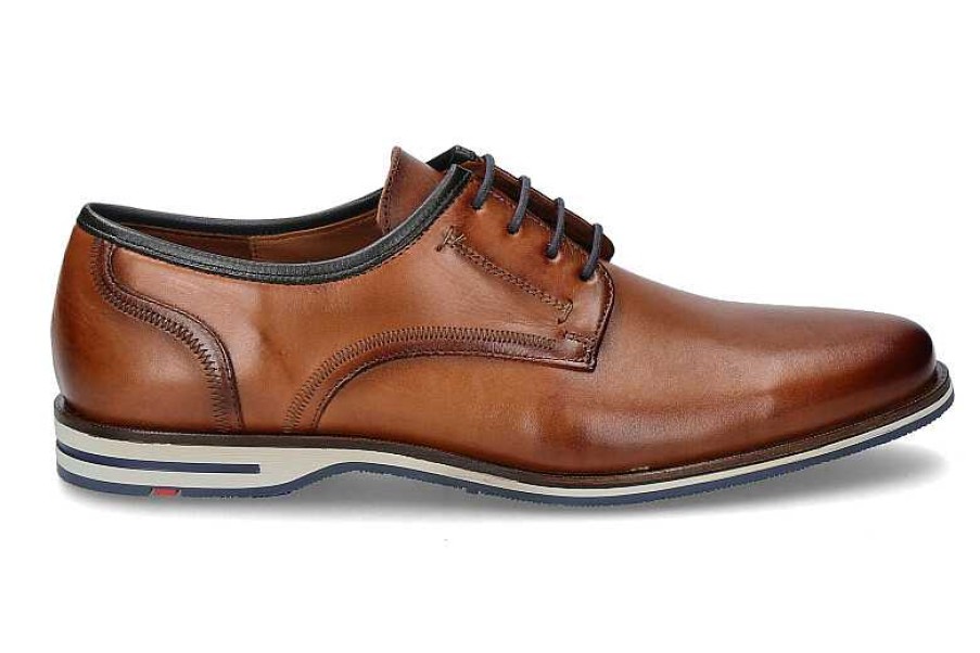 Oxfords | Lloyd Lloyd Lace-Up Detroit Lucca Calf Cognac