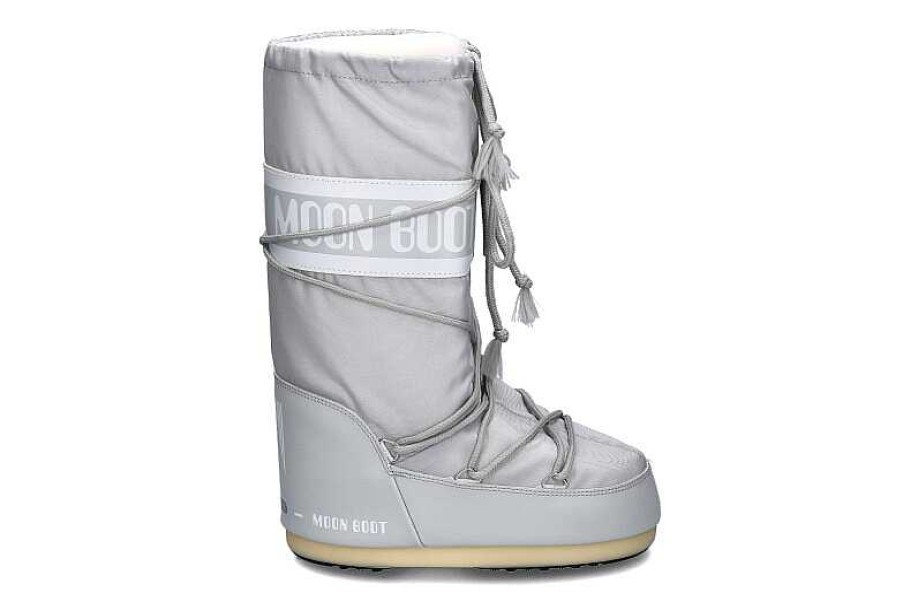 Booties | Moon Boot Moon Boot Snow Boots Icon Nylon Glacier Grey