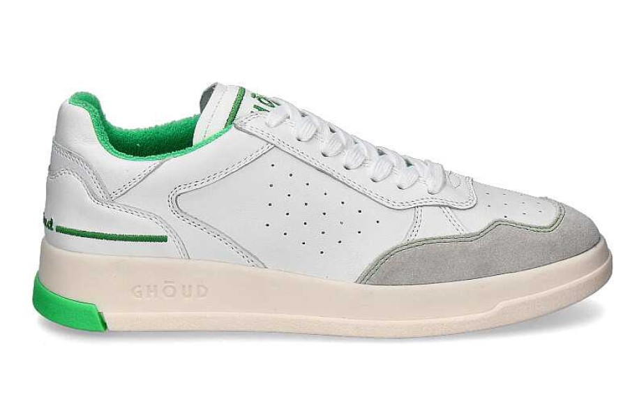 Sneakers | Ghōud Ghoud Men'S Sneaker Tweener Low Fluo Fl04- White/Green