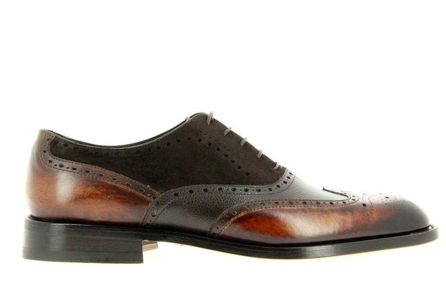 Oxfords | Moreschi Moreschi Lace-Up Petrus Em Cuoio