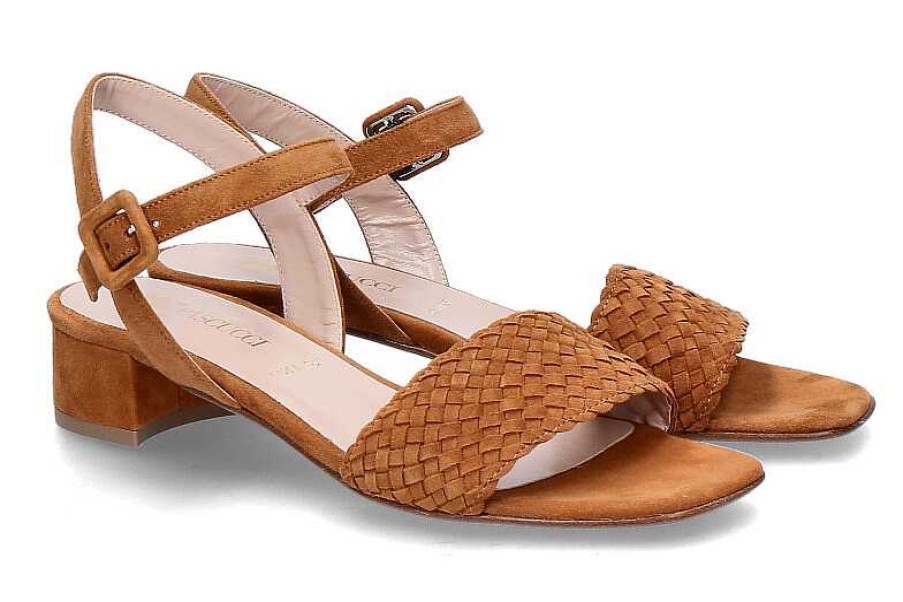 Sandals | Pascucci Pascucci Sandals Camoscio Brandy/Braun