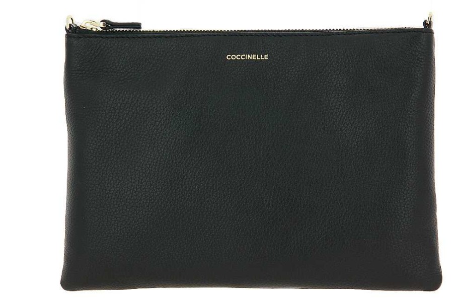 Hand Bags | Coccinelle Coccinelle Clutch Best Crossbody Noir