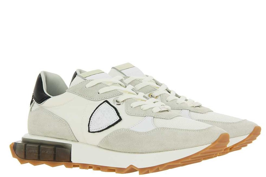 Sneakers | Philippe Model Philippe Model Sneaker La Rue Low Man Mondial Blanc Noir