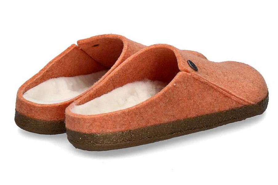 Warm Lining | Birkenstock Birkenstock Mules Zermatt Rivet Split -Papaya