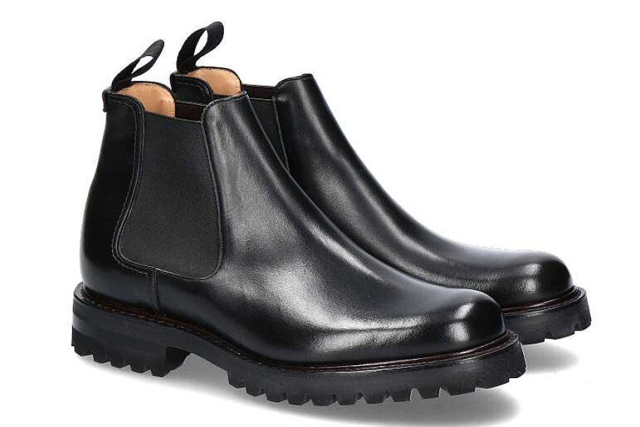 Boots | Church's Church'S Boots Cornwood 2 Black Fume' Calf