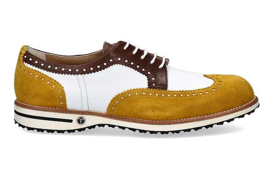 Golf Shoes | Tee Golf Shoes Tee Golf Shoes Men'S - Golf Shoes Jason Sun Vitello Wp Bianco Moro