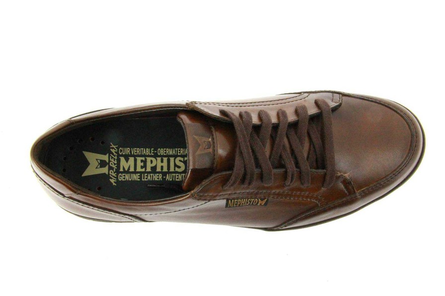 Oxfords | Mephisto Mephisto Lace-Up Ludo Chestnut Crust