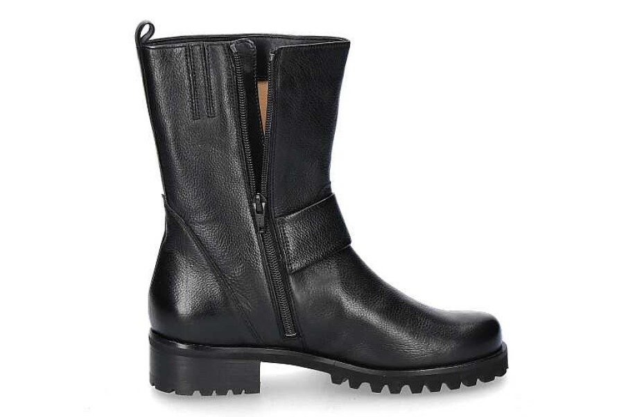 Boots | Hassia Hassia Ankle Boots Amsterdam H-Weite Foulardcalf Black